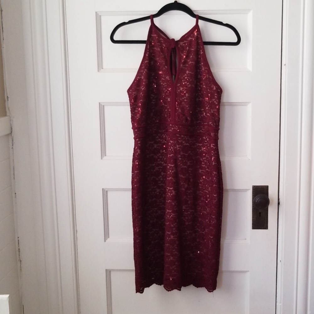Sequined Cocktail Dress
